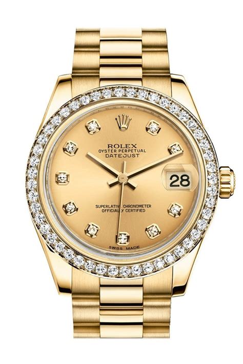 rolex datejust president man|rolex 31mm datejust diamond bezel.